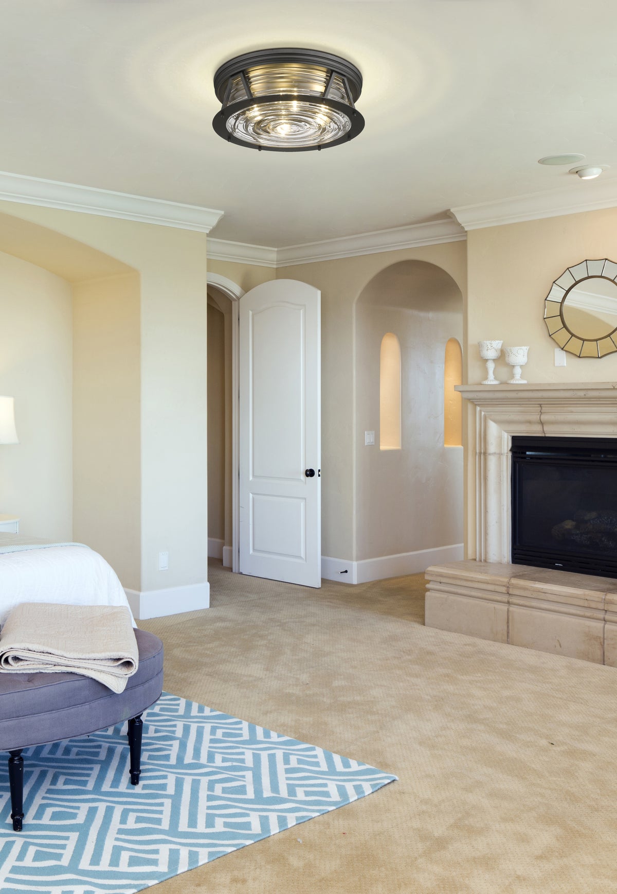 Cape Harbor 4 Light Flush Mount