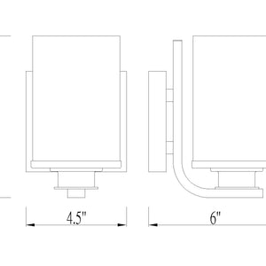 Beckett 1 Light Wall Sconce