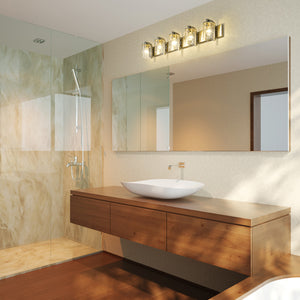 Beckett 5 Light Vanity