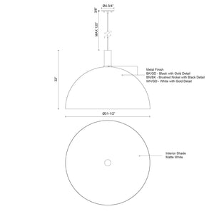 Archibald Pendant