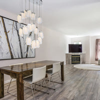 Paget 16-Light 44" Integrated LED Multi Drop Chandelier