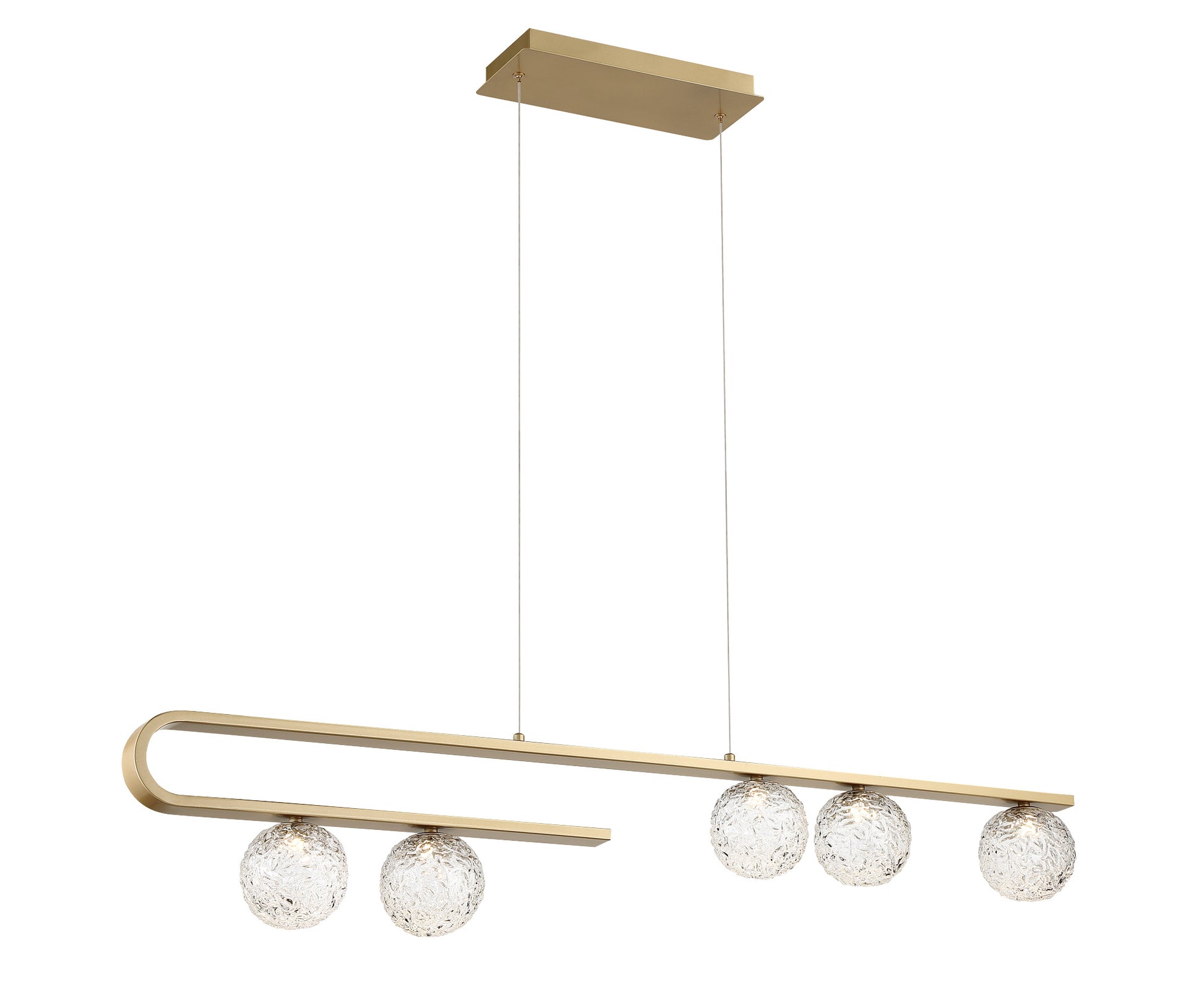 Phillimore 5-Light 45" Integrated LED Linear Chandelier