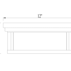 Clarion 2 Light Flush Mount