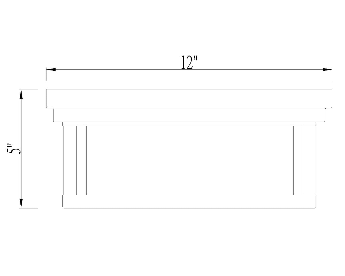 Clarion 2 Light Flush Mount