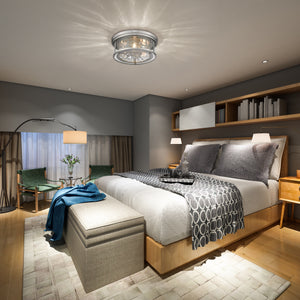 Clarion 3 Light Flush Mount