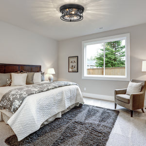 Clarion 3 Light Flush Mount