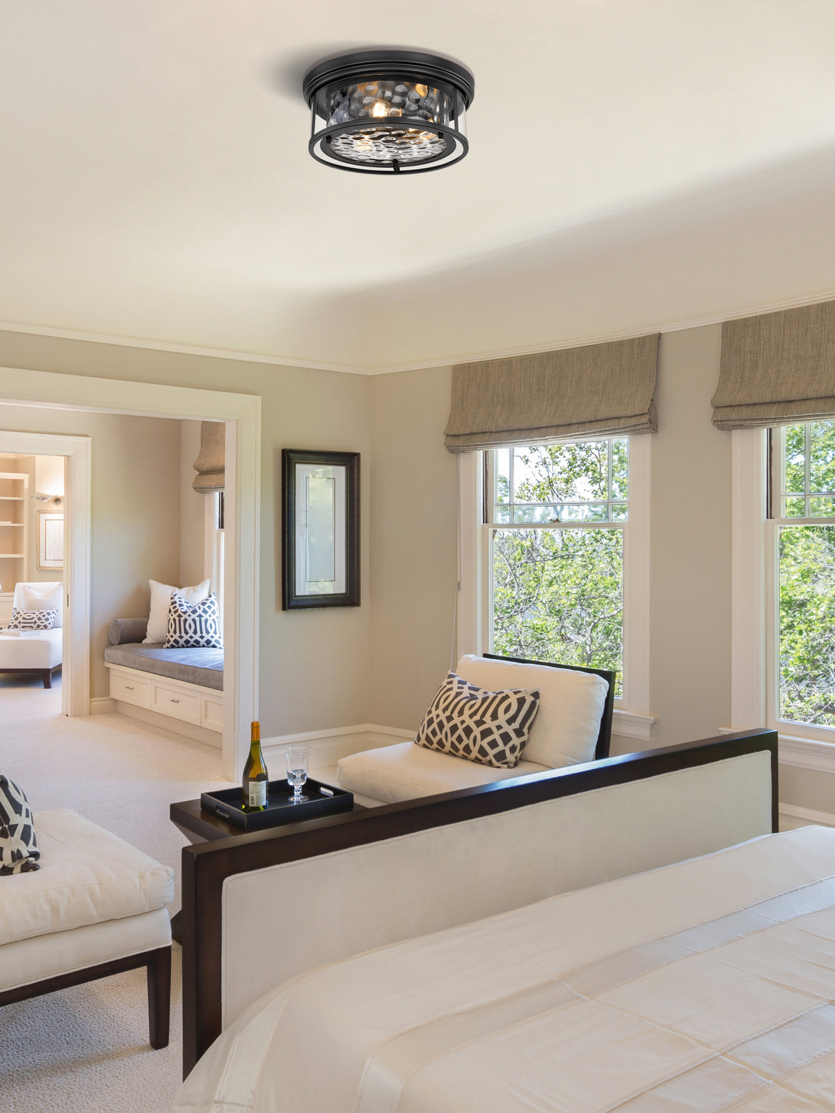 Clarion 3 Light Flush Mount