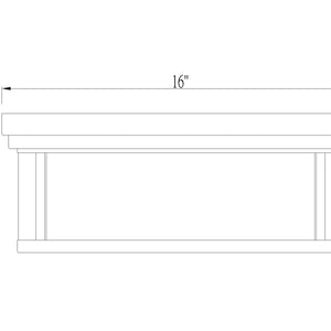 Clarion 3 Light Flush Mount