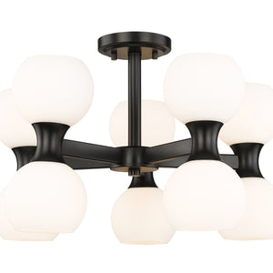 Artemis 10 Light Semi Flush Mount