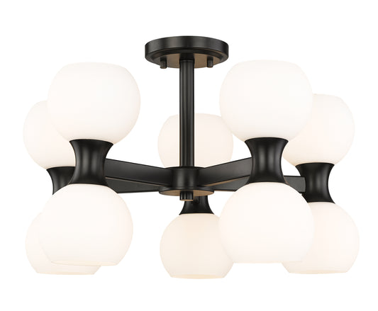Artemis 10 Light Semi Flush Mount