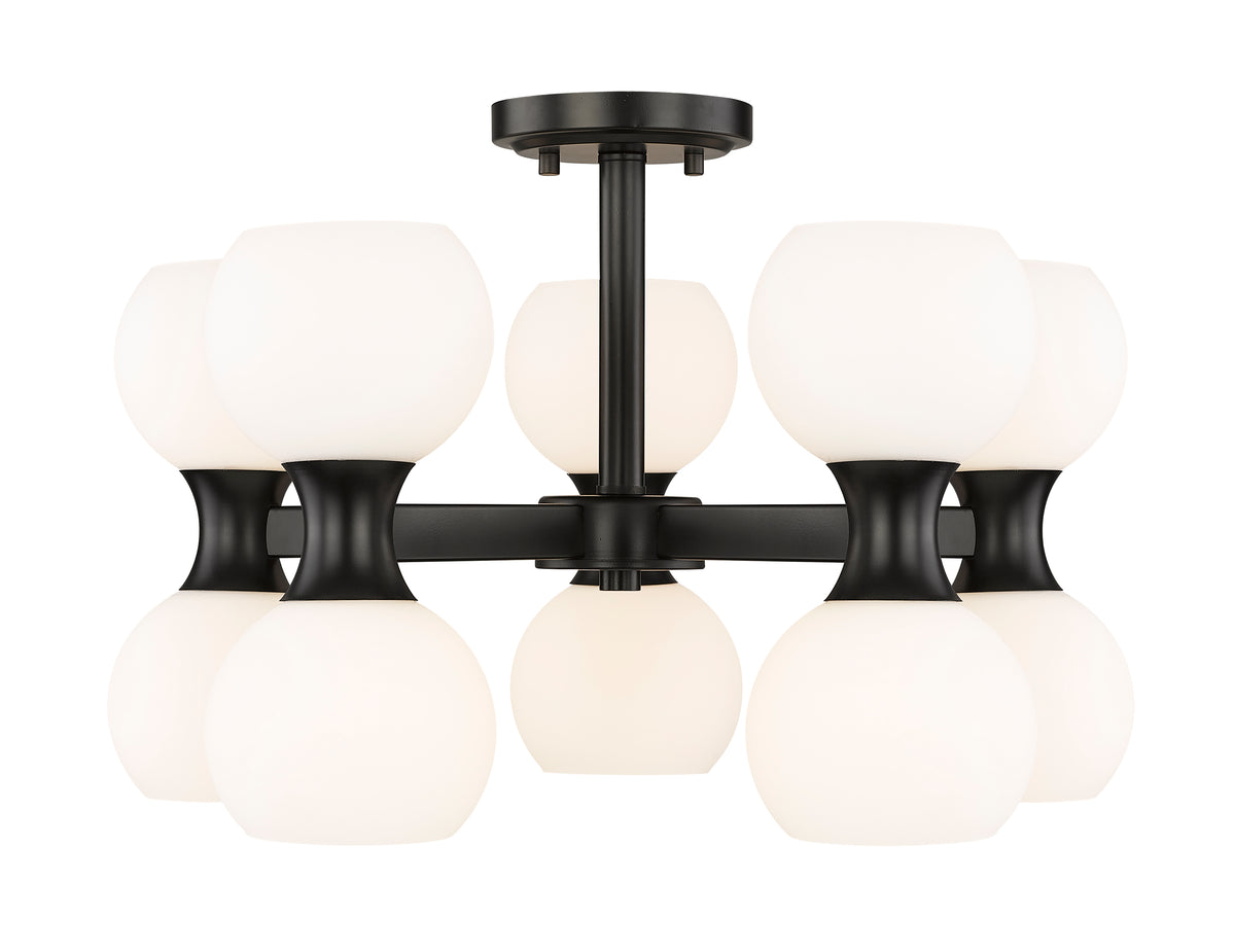 Artemis 10 Light Semi Flush Mount