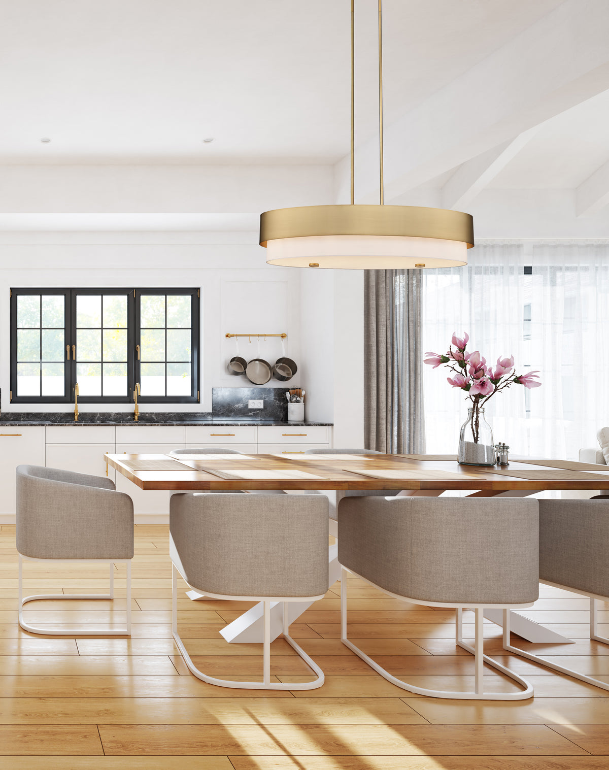 Counterpoint 5 Light Linear Chandelier
