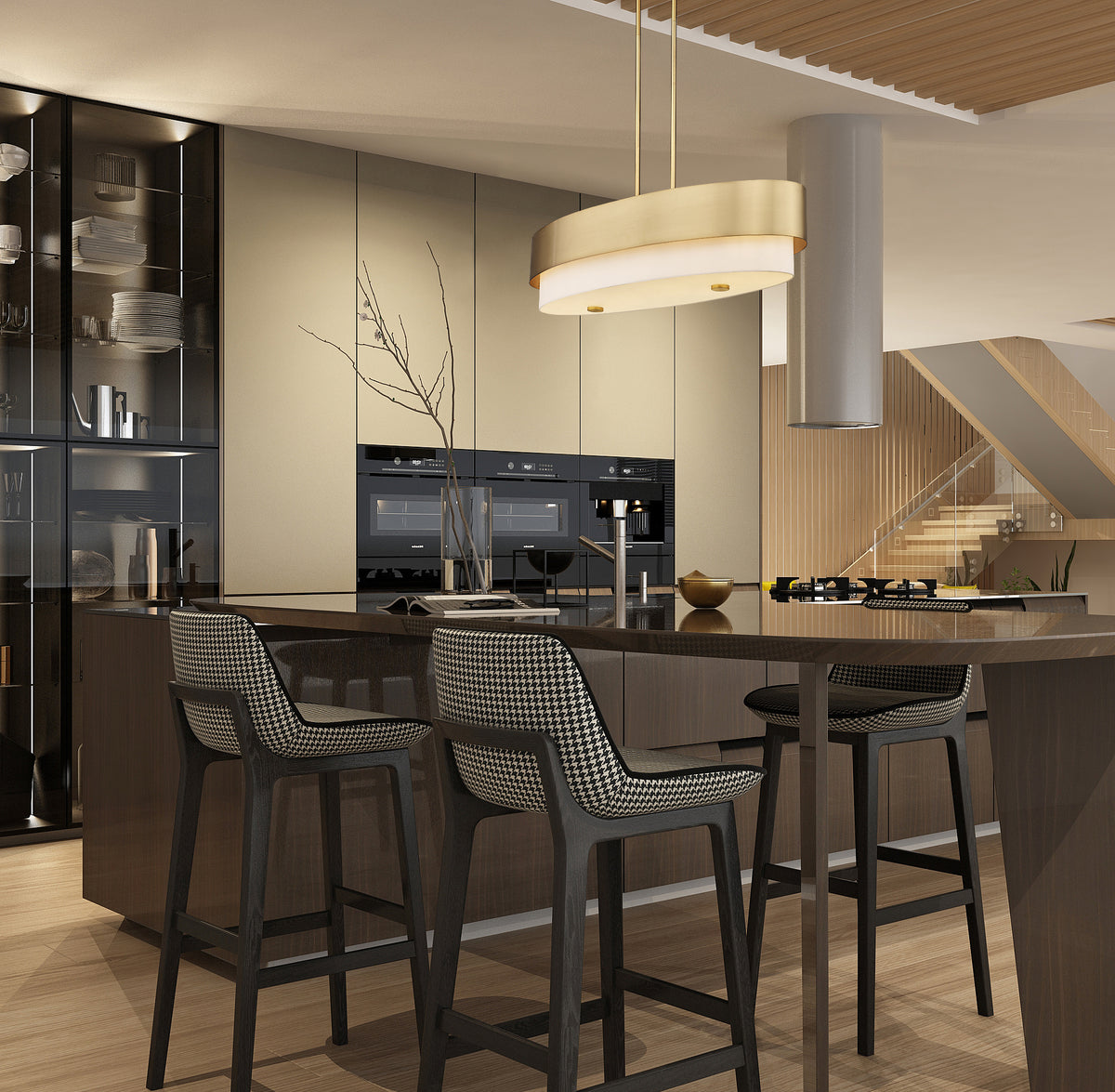 Counterpoint 5 Light Linear Chandelier