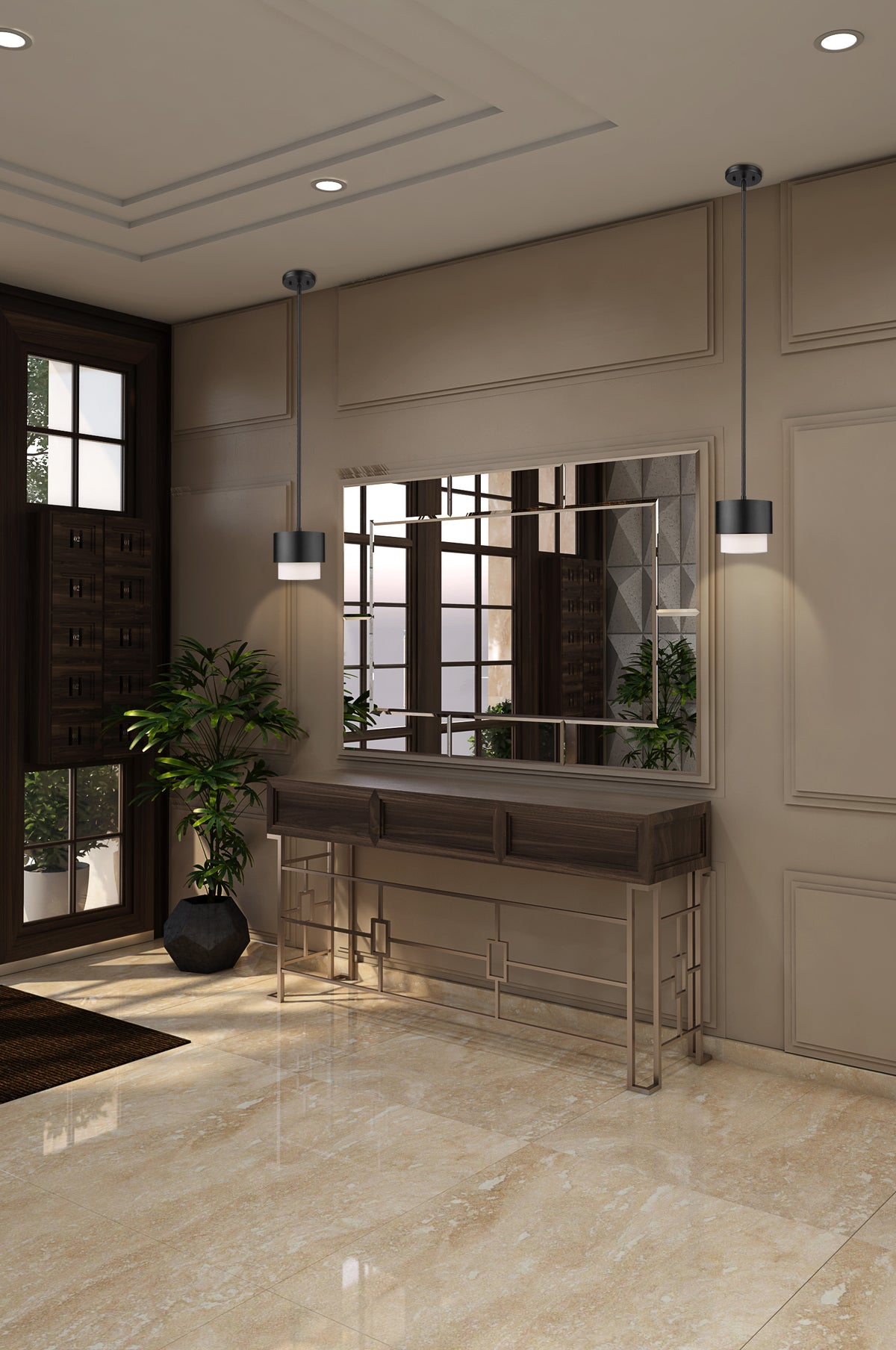 Counterpoint 1 Light Pendant