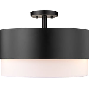 Counterpoint 3 Light Semi Flush Mount