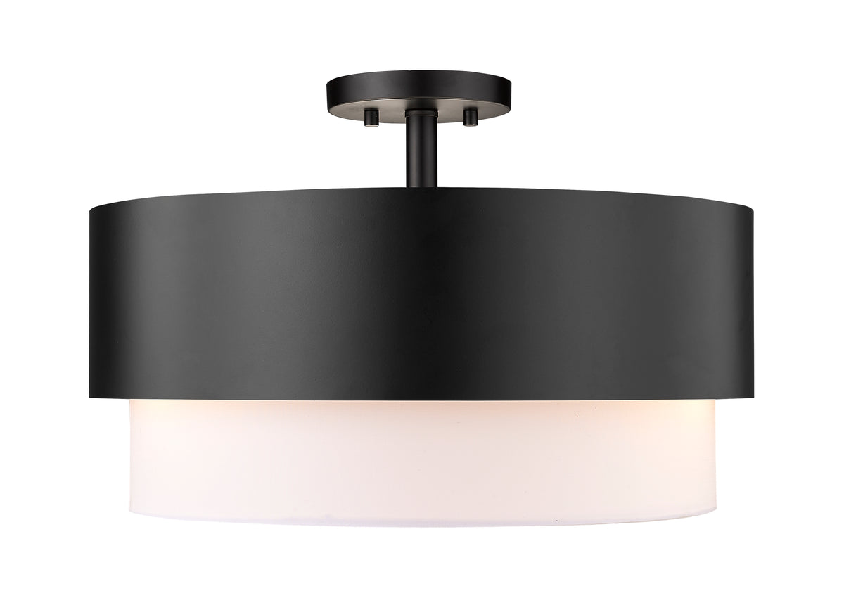 Counterpoint 3 Light Semi Flush Mount