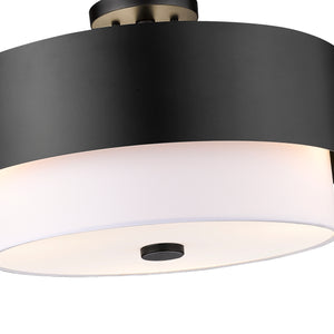 Counterpoint 3 Light Semi Flush Mount