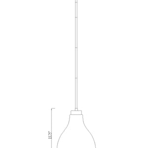 Bon Air 1 Light Pendant