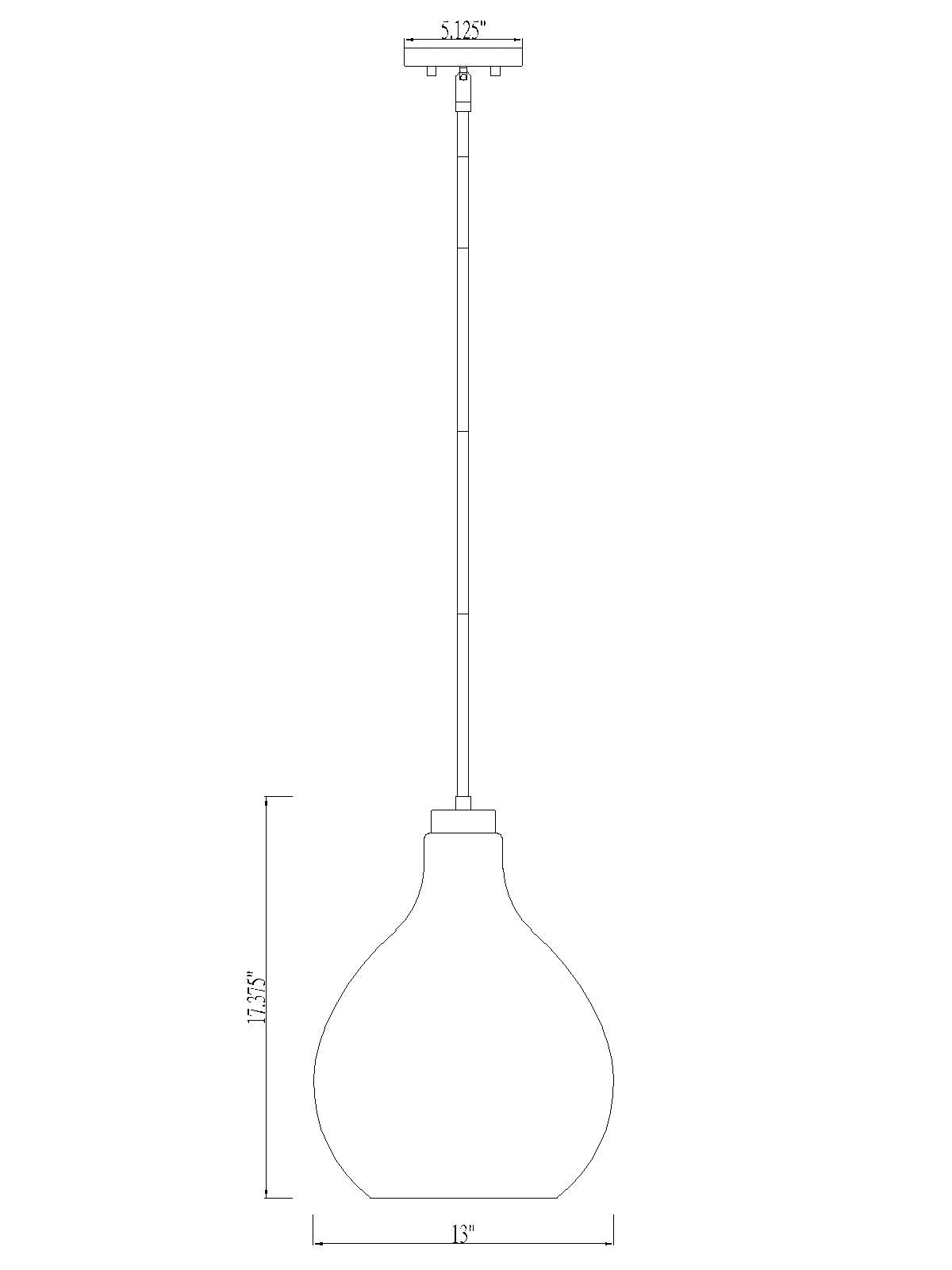 Bon Air 1 Light Pendant