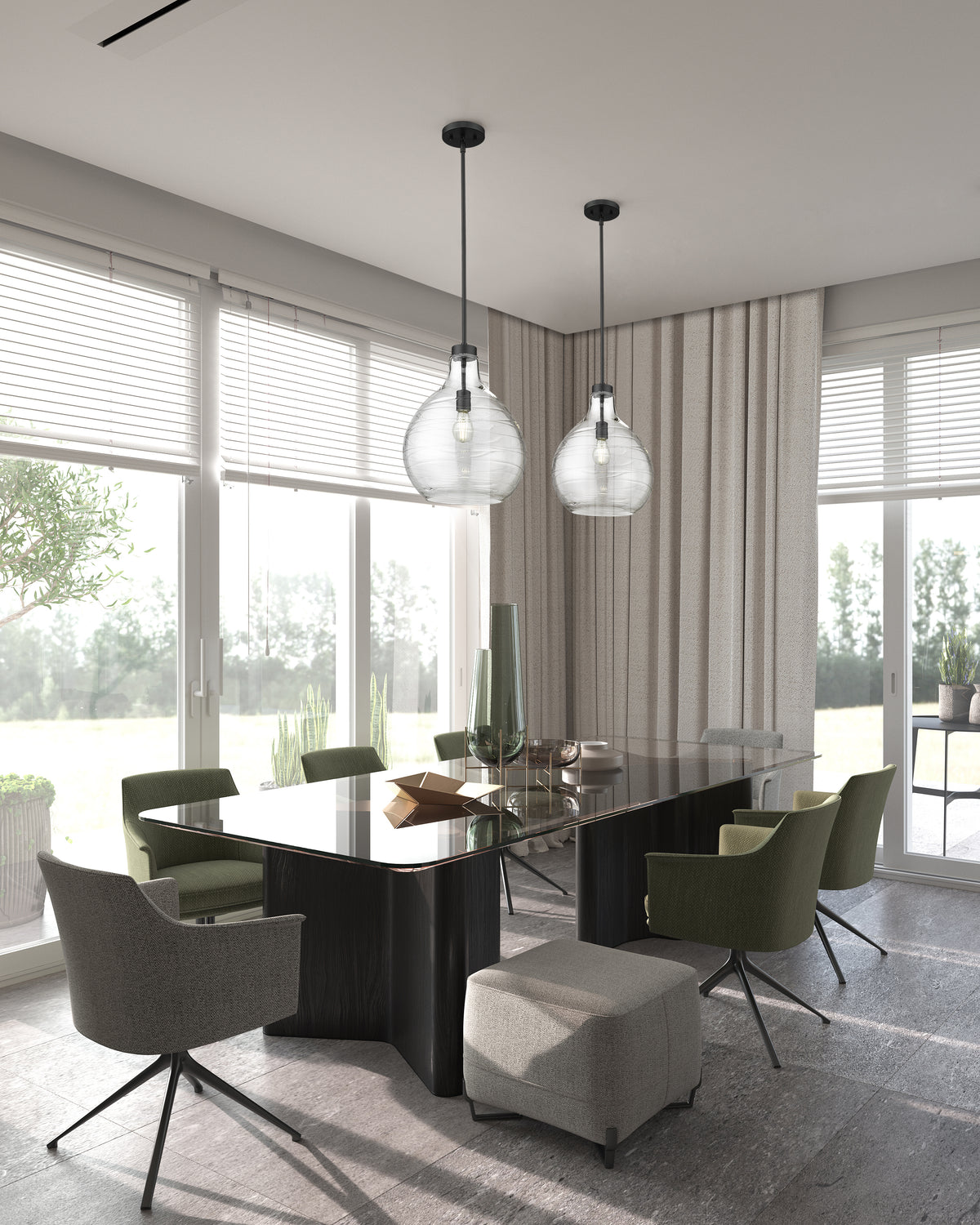 Bon Air 1 Light Pendant