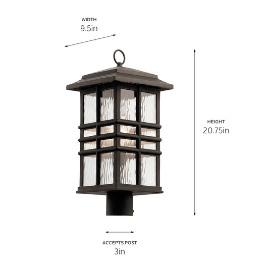 Beacon Square Outdoor Post Mt 1Lt