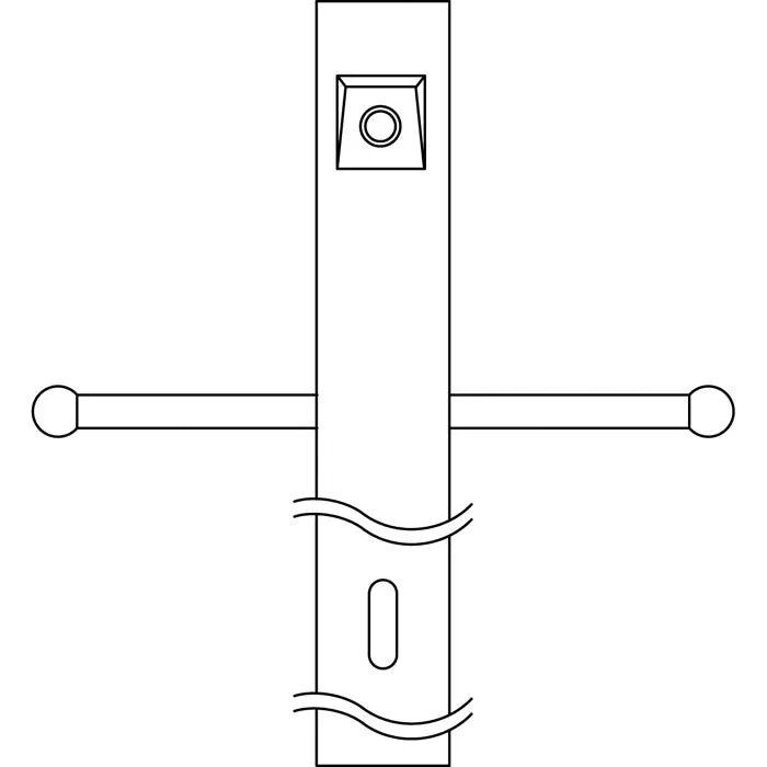 Post w/Ext Photocell & Ladder