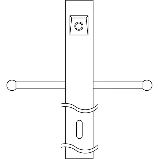 Post w/Ext Photocell & Ladder