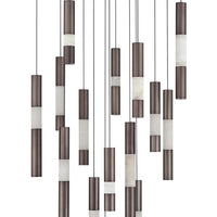 Ronda 15-Light 32" Integrated LED Multi Drop Chandelier