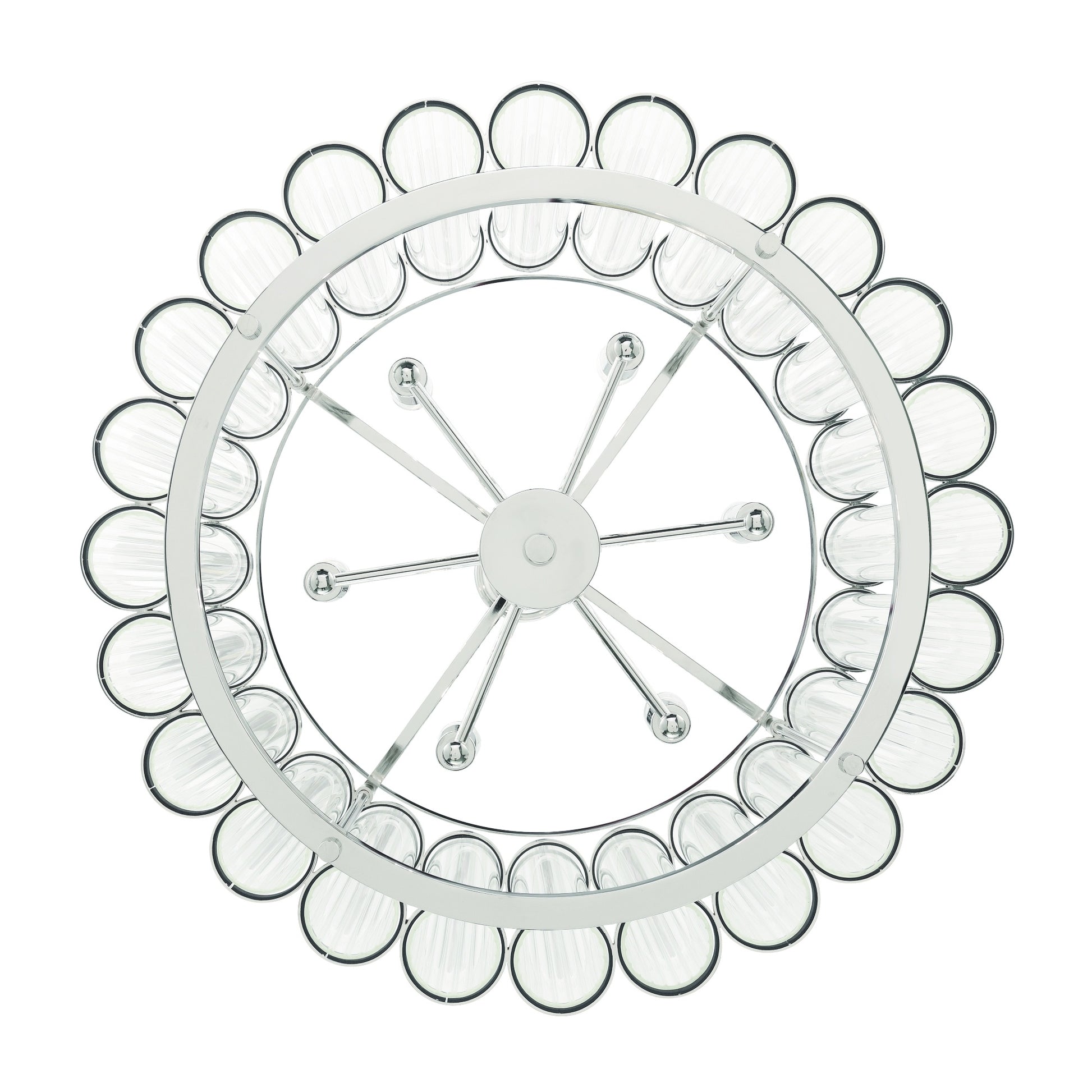 Glasbury 6-Light 24" Pendant Chandelier