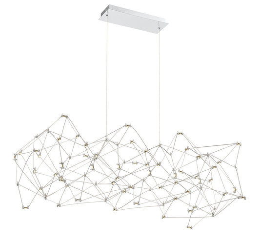 Leonardelli 49" Integrated LED Linear Chandelier