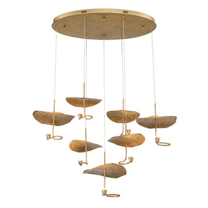 Lagatto 7-Light 40" Integrated LED Multi Drop Chandelier