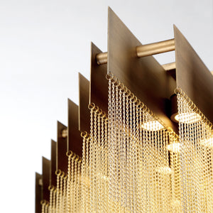 Bloomfield 28-Light 73" Integrated LED Grand Chandelier
