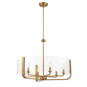 Campisi 6-Light 28" Pendant Chandelier