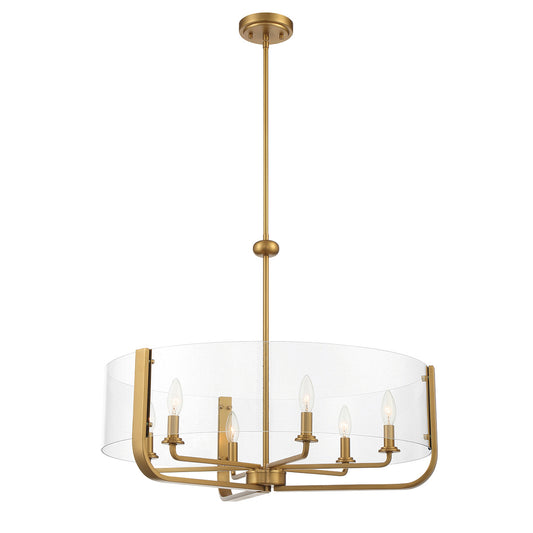 Campisi 6-Light 28" Pendant Chandelier