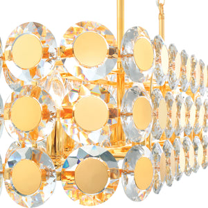 Perrene 8-Light 40" Linear Chandelier