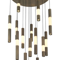 Ronda 15-Light 32" Integrated LED Multi Drop Chandelier