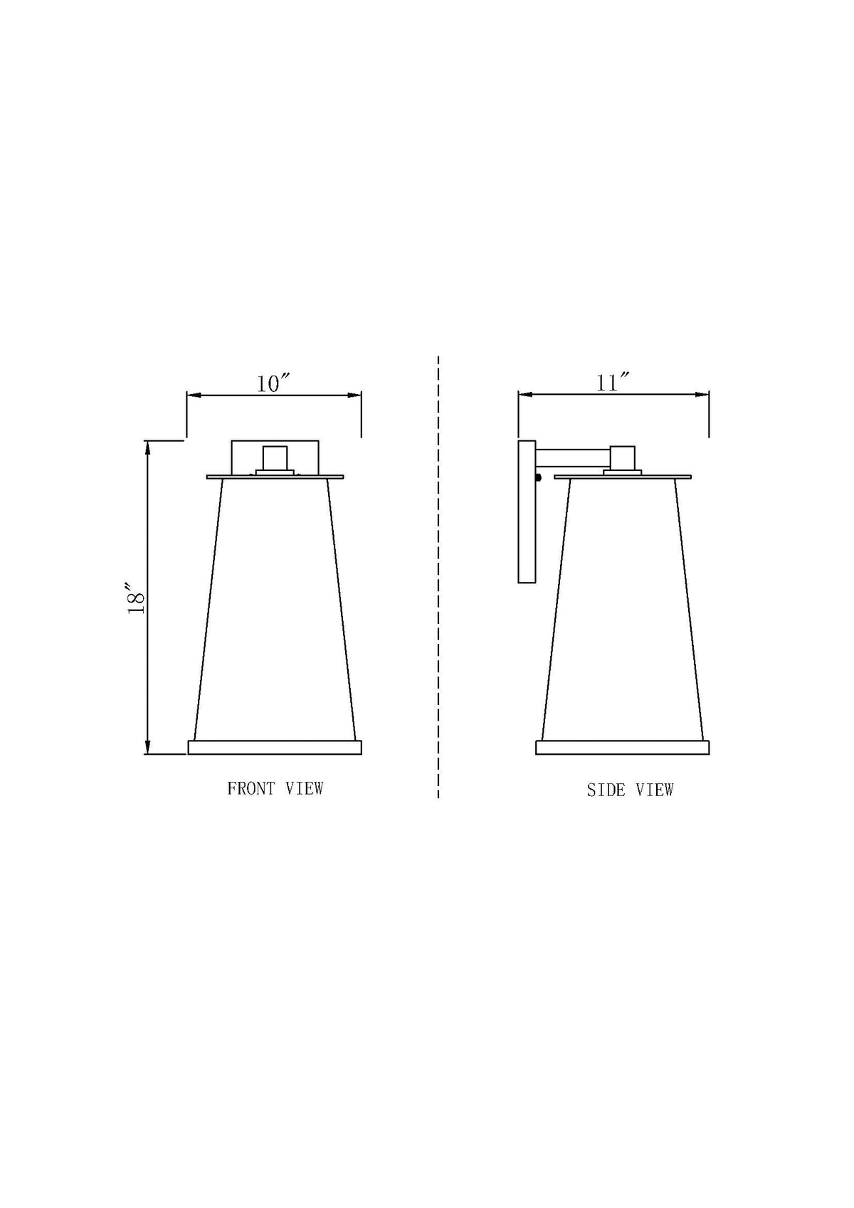 Bar Harbor 1 Light Outdoor Wall Light