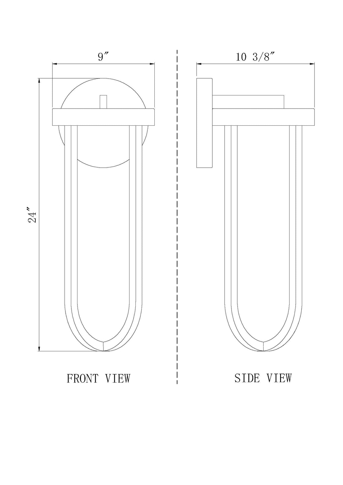 Leland 1 Light Outdoor Wall Light