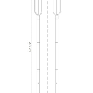 Leland 1 Light Outdoor Post Mounted Fixture