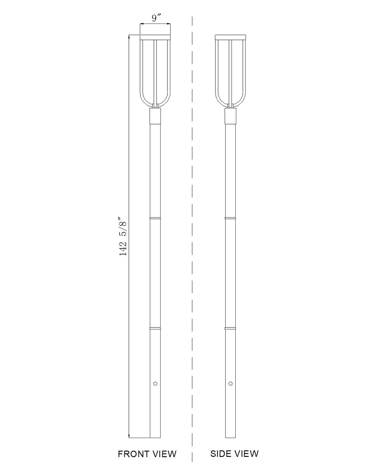 Leland 1 Light Outdoor Post Mounted Fixture