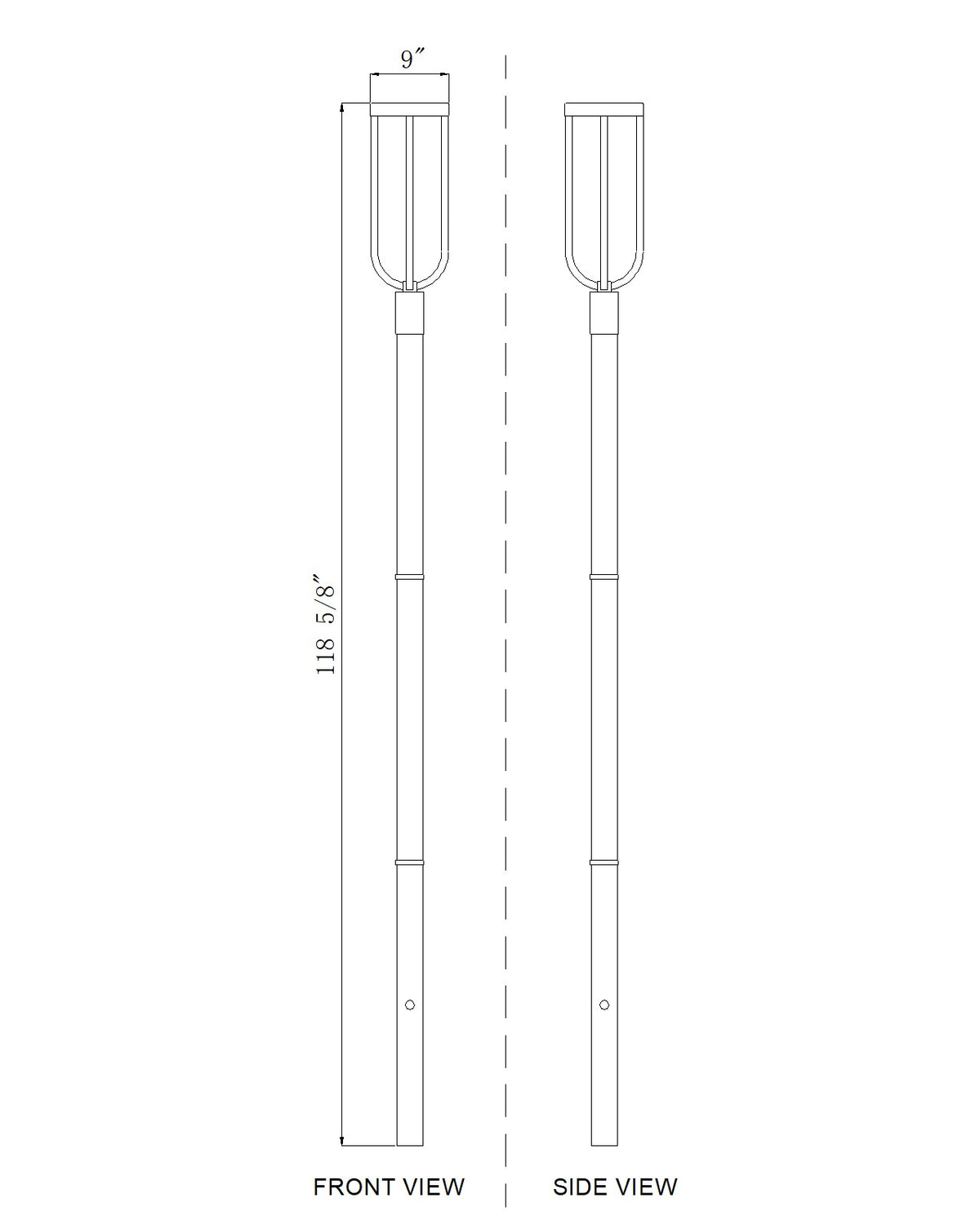 Leland 1 Light Outdoor Post Mounted Fixture