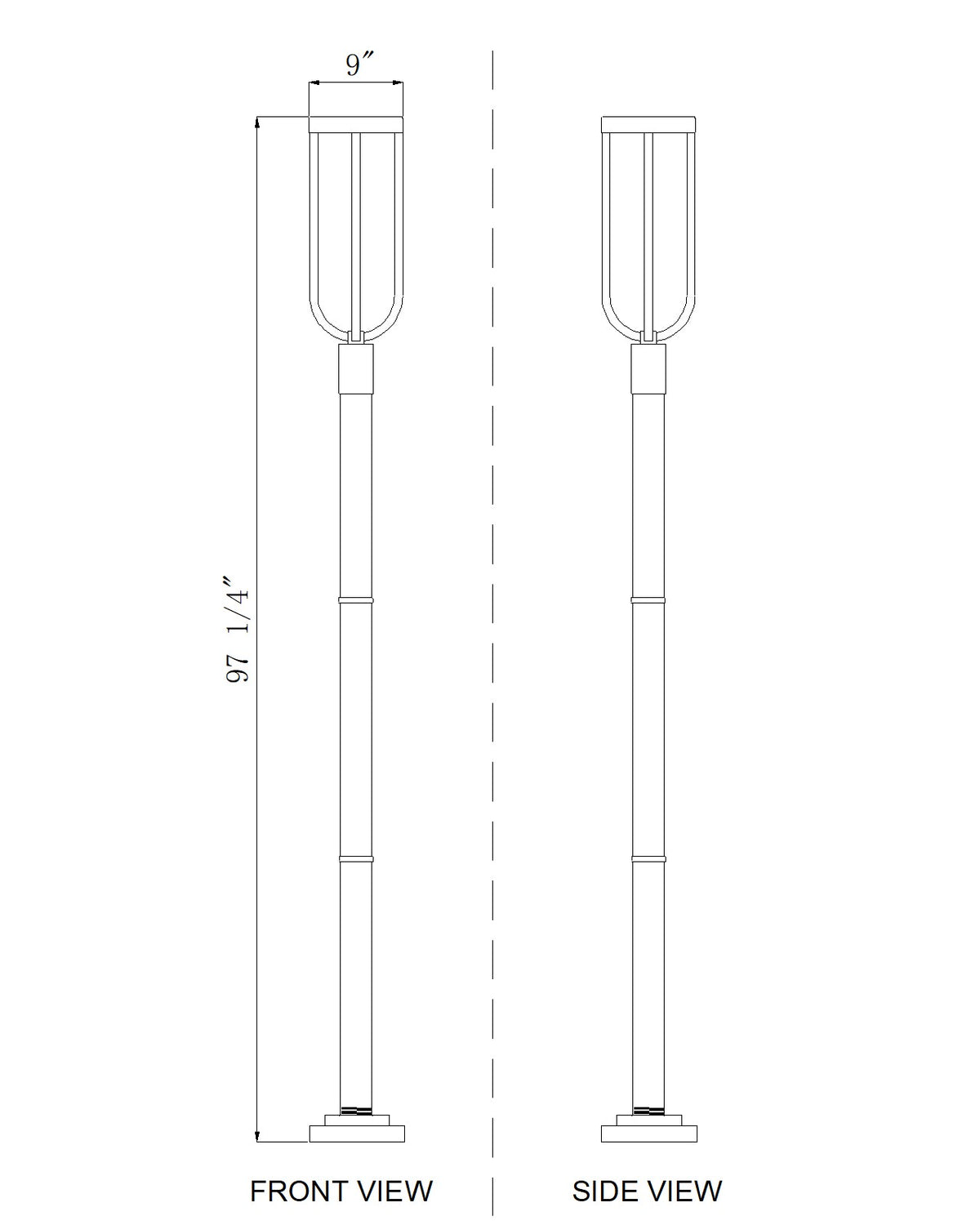 Leland 1 Light Outdoor Post Mounted Fixture