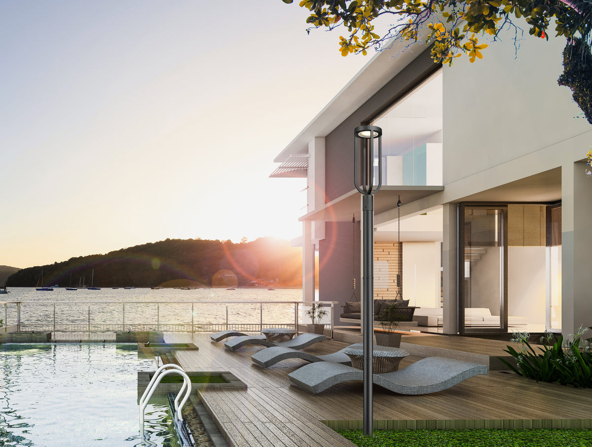 Leland 1 Light Outdoor Post Mounted Fixture