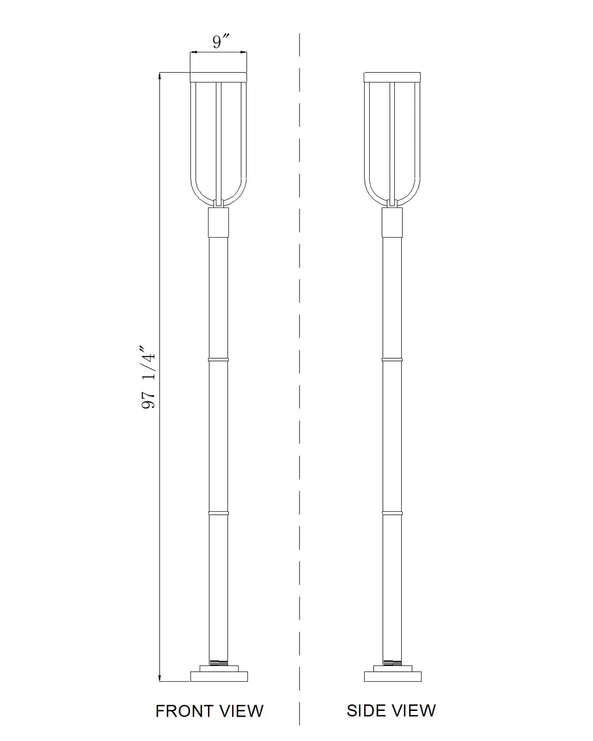 Leland 1 Light Outdoor Post Mounted Fixture