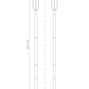 Leland 1 Light Outdoor Post Mounted Fixture
