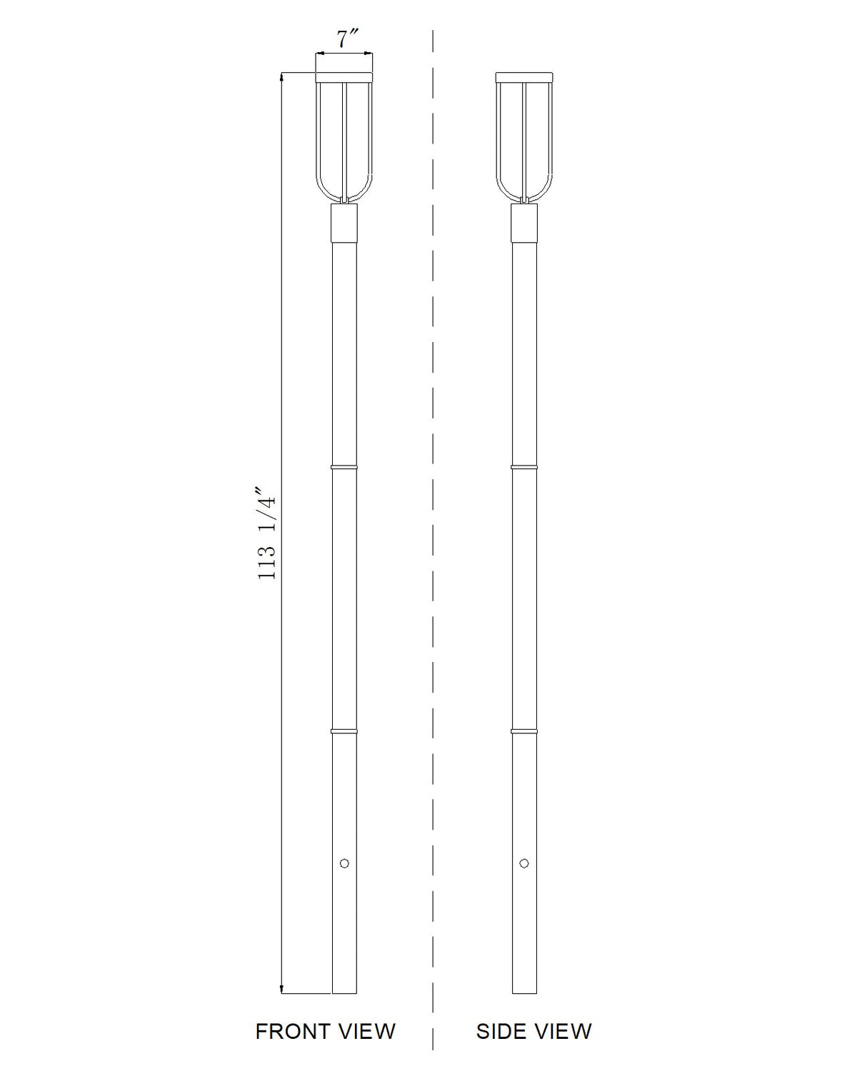 Leland 1 Light Outdoor Post Mounted Fixture