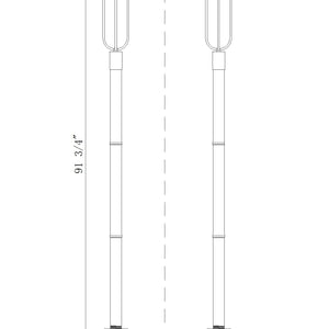 Leland 1 Light Outdoor Post Mounted Fixture