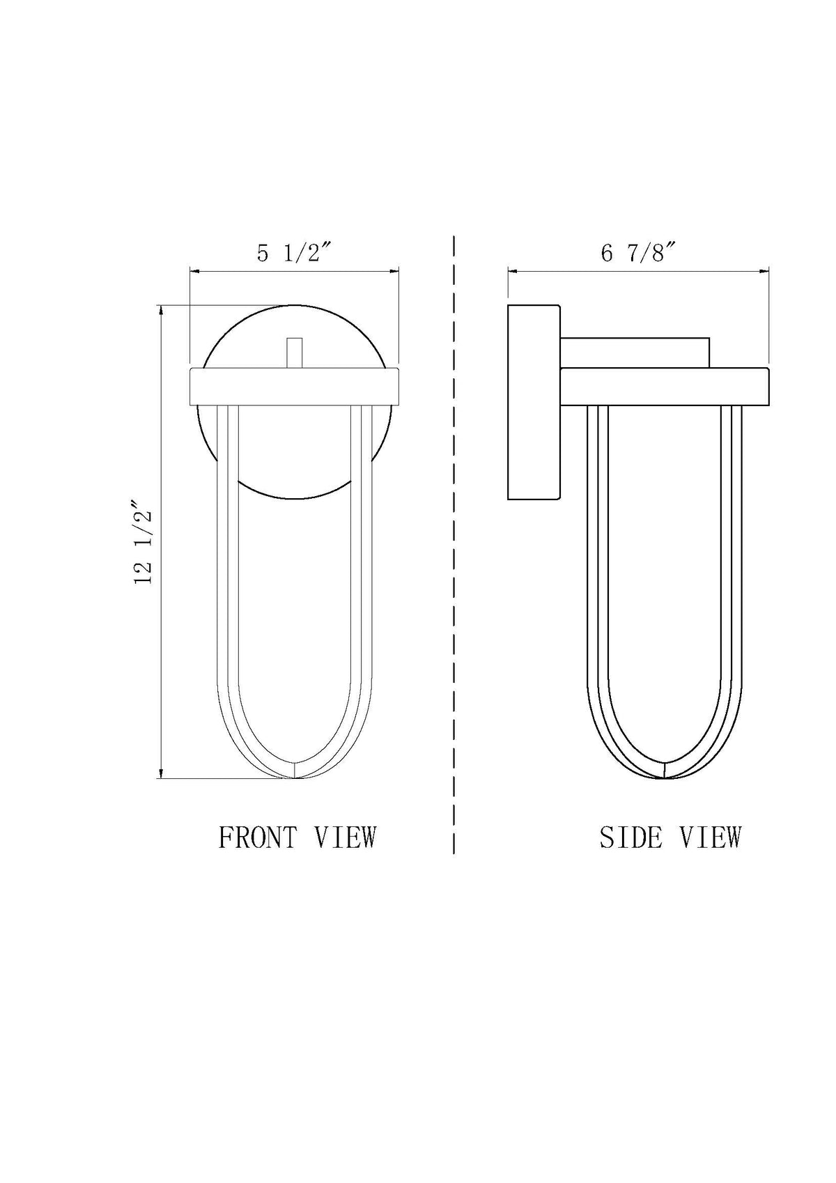 Leland 1 Light Outdoor Wall Light