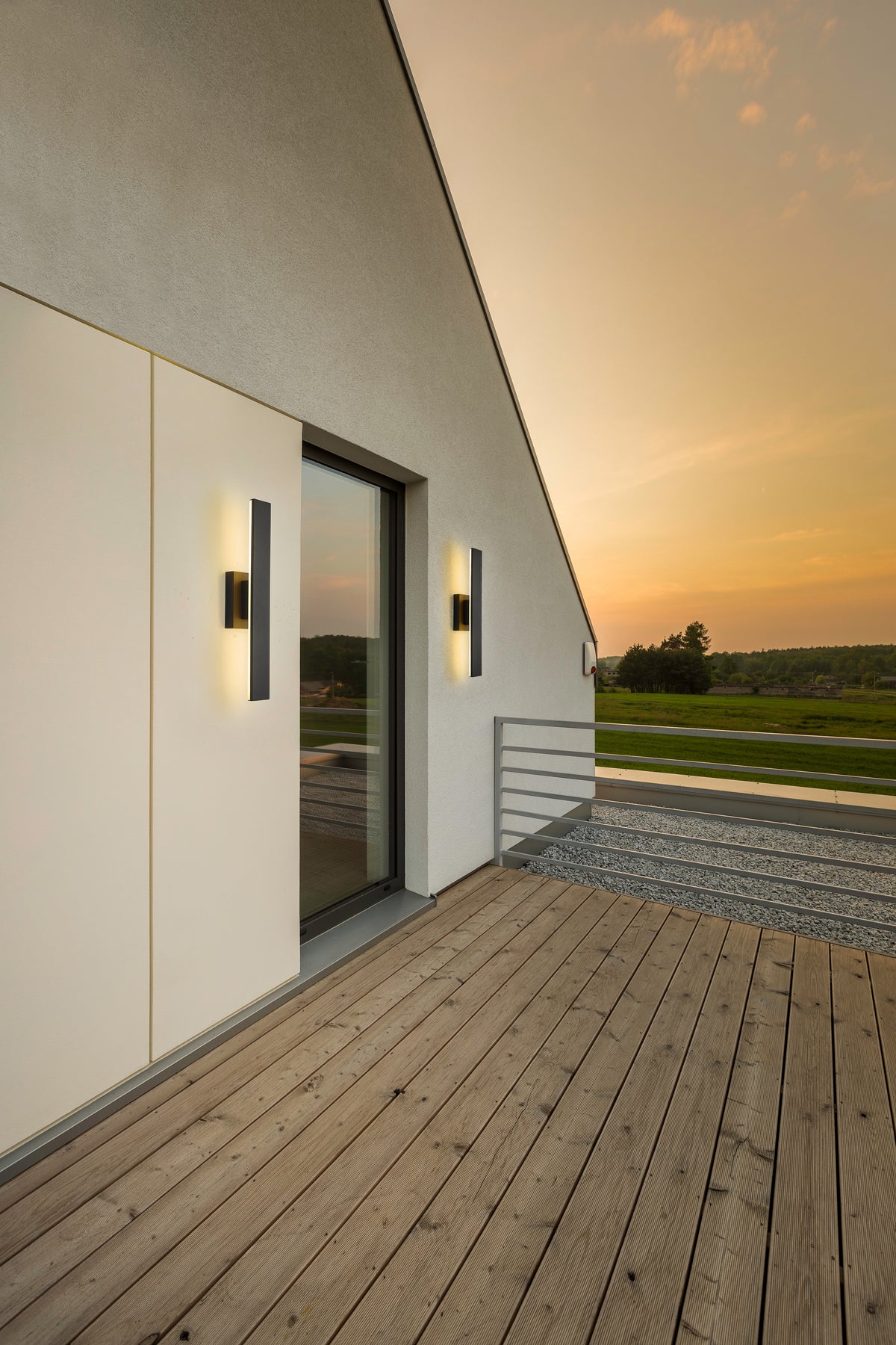 Stylet 2 Light Outdoor Wall Light
