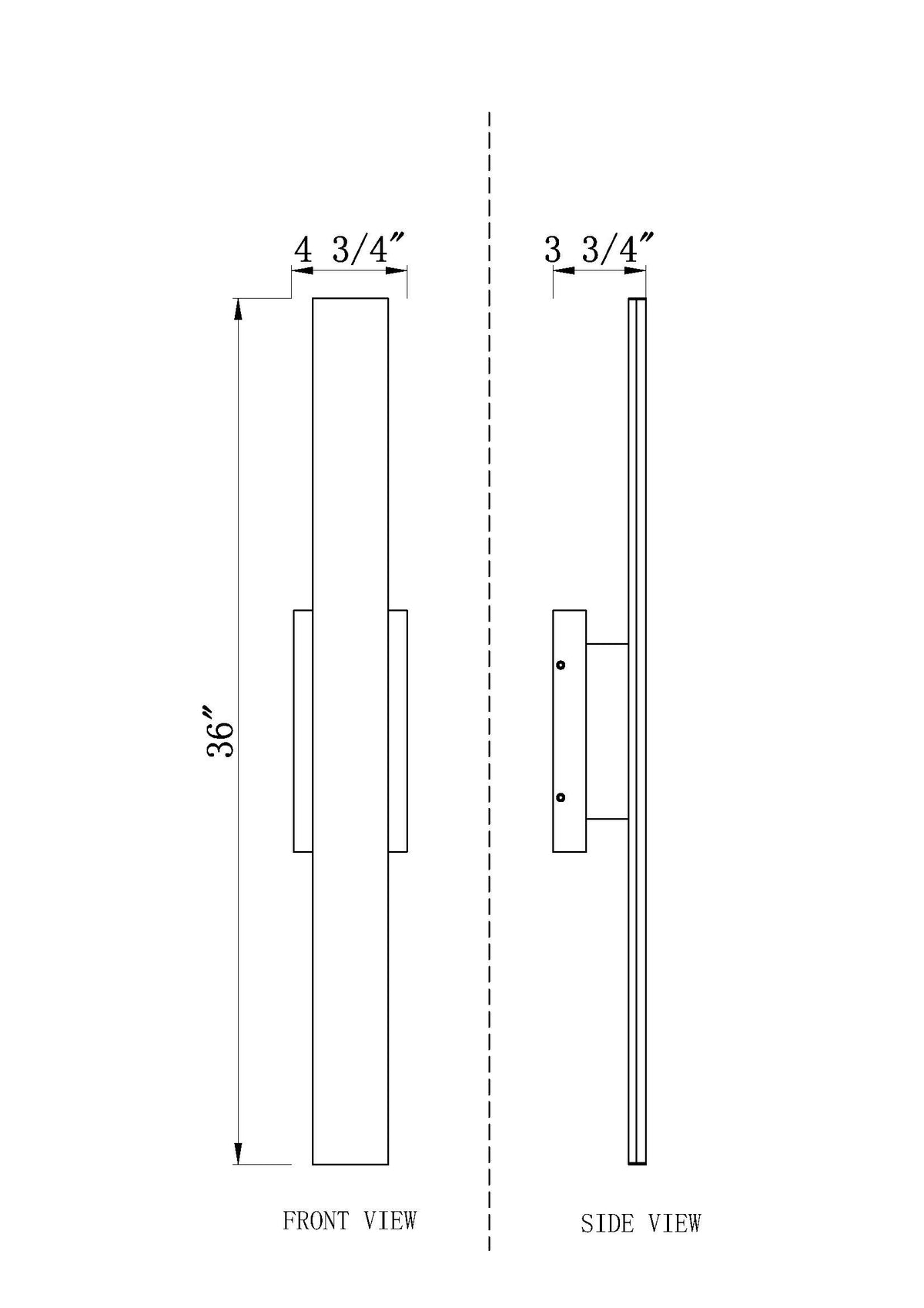 Stylet 2 Light Outdoor Wall Light